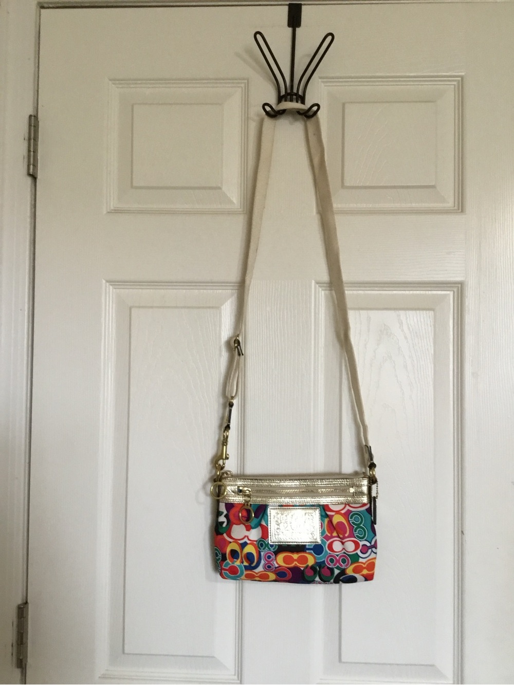 Coach Poppy Pop C Glam Graffiti Crossbody Bag Y2K